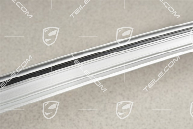 Roof edge strip, front, alu, R