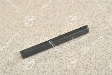 Dashboard trim moulding, LHD, outer, Black Grey, L