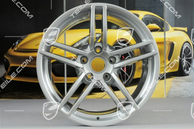 19" Felge Carrera, 11J x 19 ET48, Brilliantsilber