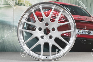 20-inch RS Spyder wheel rim set, 9,5J x 20 ET65 + 10,5J x 20 ET65, silver, for winter tires