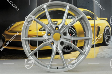 20" Komplet felg Carrera S IV, 8J x 20 ET57 + 10J x 20 ET45, brylantowy chrom