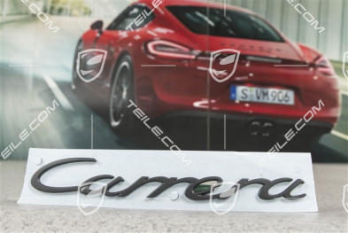 Schriftzug "Carrera", Schwarz