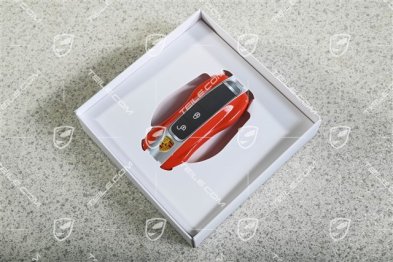 Obudowa kluczyka, Krawędzie boczne kluczyka lakierowane na Lava Orange