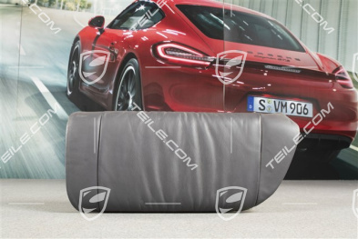Rear / back seats, Lumbar support, Draped leather, Space grey, Convertible, R
