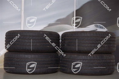 19" Cayenne Design II Satz Ganzjahresräder, 4x Felgen 8,5 J x 19 ET 59 + 4x Ganzjahresreifen Good Year 265/50 R 19 110Y XL, ohne RDK
