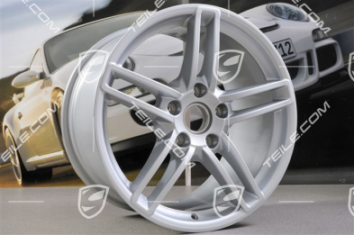 19" Felge Carrera, 11J x 19 ET69, Brilliantsilber