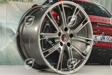 21" Felga Panamera Exclusiv, 11,5J x 21 ET69, platinum satynowy mat