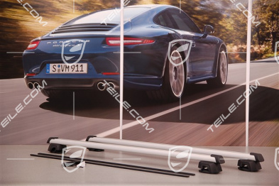 Roof rail cross members, double