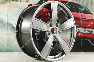 20" Felge Carrera Sport, 8,5J x 20 ET57, platinum seidenmatt