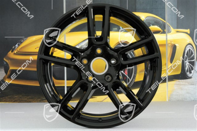 19-inch wheel rim Panamera, 10,5J x 19 ET62, black high gloss
