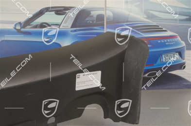 Schwellerblende, satin schwarz, C4 / C4S / Turbo / GT3 RS, L