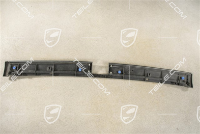 Zierleiste Heckklappe, komplett, Aluminium Paket, Rückfahrkamera
