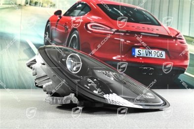 Bi-Xenon headlamp, dynamic AHBA, Black, Boxster Spyder / Cayman GT4, R