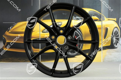20-inch wheel Carrera S (IV), 8,5J x 20 ET49, in black satin-mat