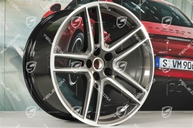 20" Felge "Macan Turbo", 10J x 20 ET19, CMS, Titan