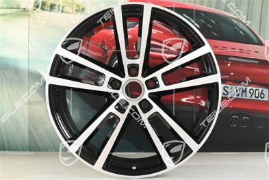 22-inch Sport Design wheel rim, 11,5J x 22 ET61, black high gloss