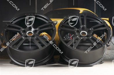 21" Komplet felg Turbo II, czarny mat, 4 felgi 10J x 21 ET50