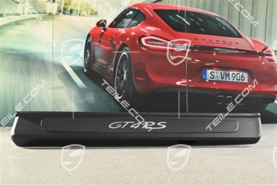 Einstiegleiste / Schwellerblende, Carbon, Cayman GT4 RS, L