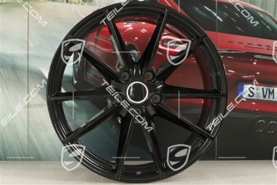 21" Felga Carrera S, 11J x 21 ET66, czarny wysoki połysk