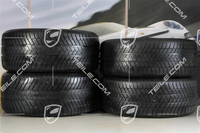 19-inch TURBO winter wheel set, wheels 9J x 19 ET 60 + 10J x 19 ET61 + Michelin winter tyres 255/45 R19+285/40 R19, TPMS sensors