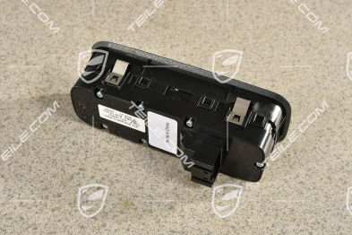 Power windows switch, Drivers side, Black Gloss