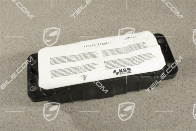 Airbag unit, dashboard upper part