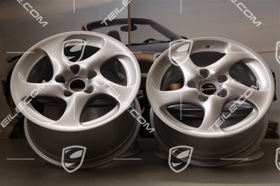 18" Felgensatz Turbo Look II, 8J x 18 ET50 + 10J x ET47