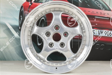 18" Felgen Satz, Turbo 3.6, 10J x 18 ET61 + 8J x 18 ET52, Speedline, poliert