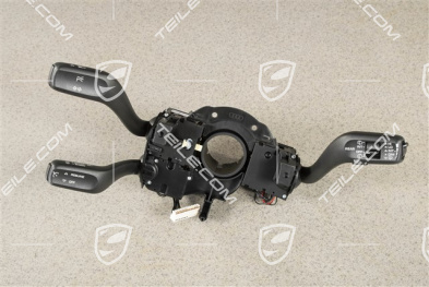 Steering column switch with cruise control and headlight cleaning system, without voice control