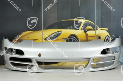 Front bumper covering, 6-speed transmission, with holes for headlight washer system