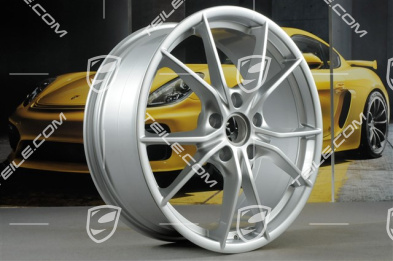 20" Komplet felg Carrera S IV, 8J x 20 ET57 + 10J x 20 ET45, brylantowy chrom