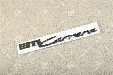 Schriftzug/Logo "911 Carrera", Achatgrau