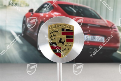 Radzierdeckel, konkav, Wappen farbig, für 21" Exclusive Felge