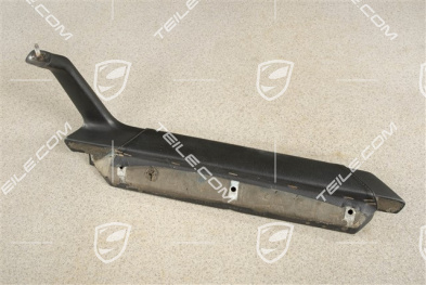 Armlehne, Vorne, Kunstleder, Schwarz, L