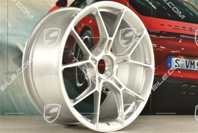 20" felga GT3, 9,5J x 20 ET46, srebrna / brilliant silver
