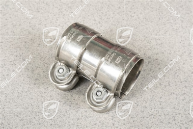 Main exhaust muffler clamping sleeve / clamp / fitting