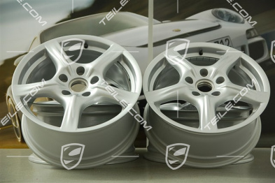 18" Komplet felg Panamera, 8J x 18 ET59 + 9J x 18 ET53