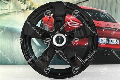 21" Sport Classic Design Felge, 11,5J x 21 ET79, schwarz hochglanz