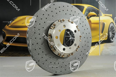 Brake disc, Panamera 4 GTS / Turbo / Turbo S MK1, PCCB, L