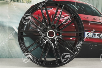 22-inch wheel Turbo IV, 11,5J x 22 ET52, black satin-mat