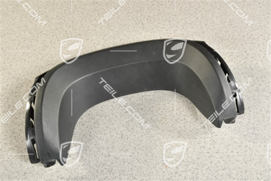 Blende am Endrohr, schwarz, GT4