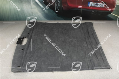 Dachverkleidung, coupé ohne Schiebedach, Alcantara, metropolblau