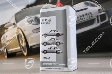 Porsche Classic olej silnikowy 10W-60, 5 litrów
