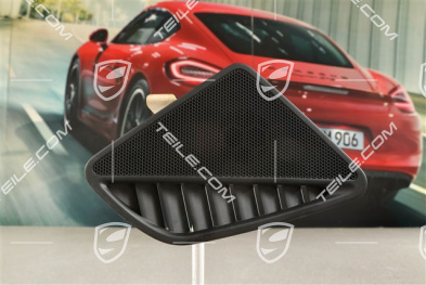 Dashboard cover trim for speaker, Black, L