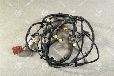 Wiring harness front bumper, pedestrian protection