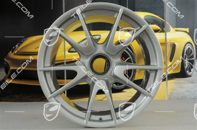 19-inch GT3 wheel, central locking, 12J x 19 ET63, silver