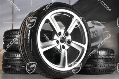 20" Komplet kół letnich SportTechno, 8,5J x 20 ET57 + 10J x 20 ET50, opony 235/35 ZR20 + 265/35 ZR20