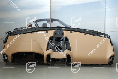 Dashboard trim, leatherette, luxor beige