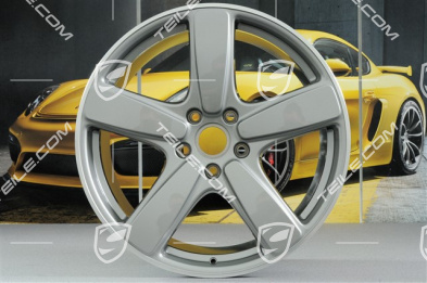 21" komplet felg Cayenne Sport Classic, 10J x 21 ET50, srebrny GT-silver