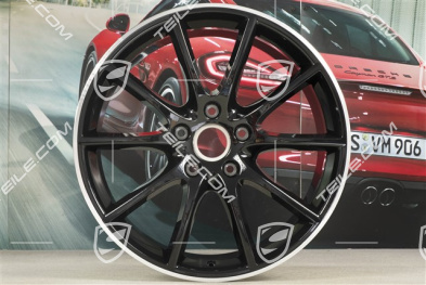20" Felge Cayenne Design, 10,5J x 20 ET64, in Schwarz